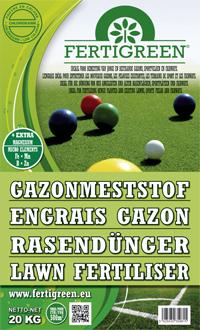 FERTIGREEN GAZON NPK 17-6-11 + 2.5 MgO - 20 KG