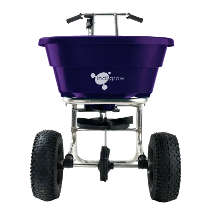 Meststofstrooier IMPACT SPREADER 45 ROESTVRIJ + REGENKAP (BUNDEL)