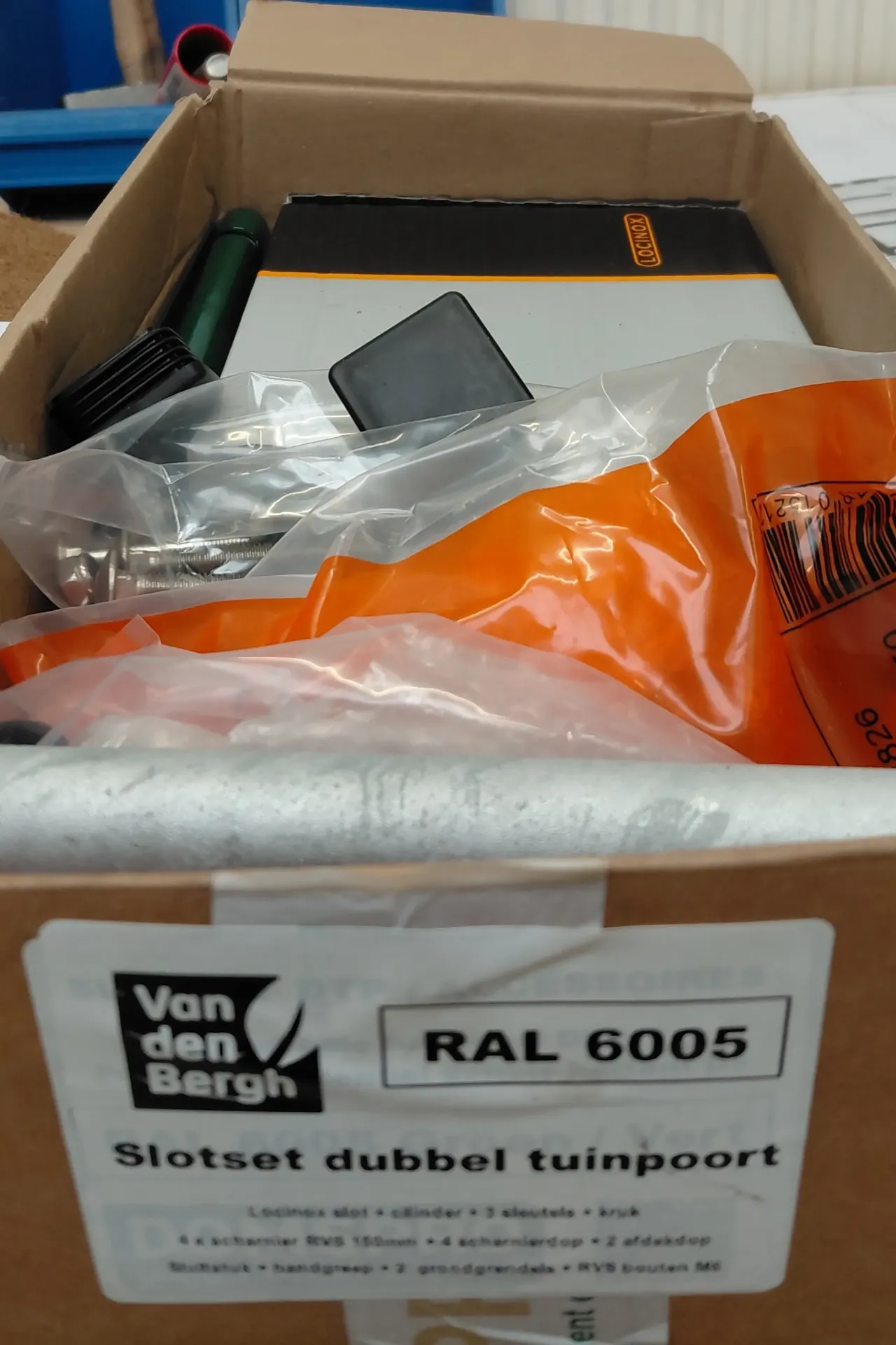 SLOTSET VR DUBBELE TUINPOORT