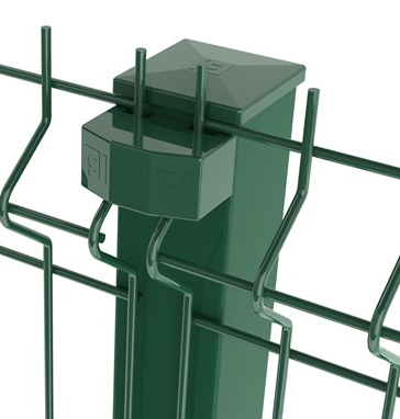 [VKTPGR6/6/170] VIERKANTE PAAL GROEN (6 X 6 X 160 CM)