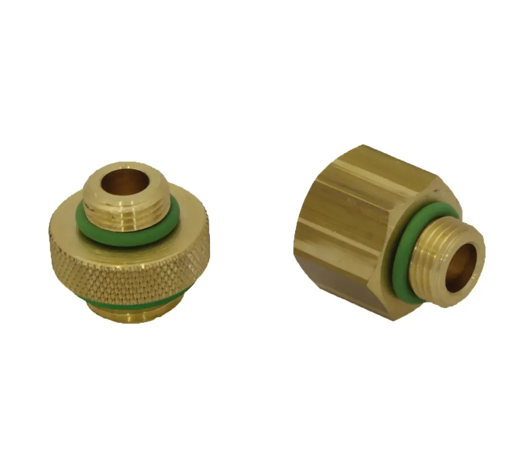 [11687601] 2 ADAPTERS G1/4u-M11x1u+G1/4i-M11x1u