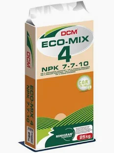 [DCM1000222] DCM ECOR 4 / ECO-MIX 4 (NPK 7+7+10) - 25KG
