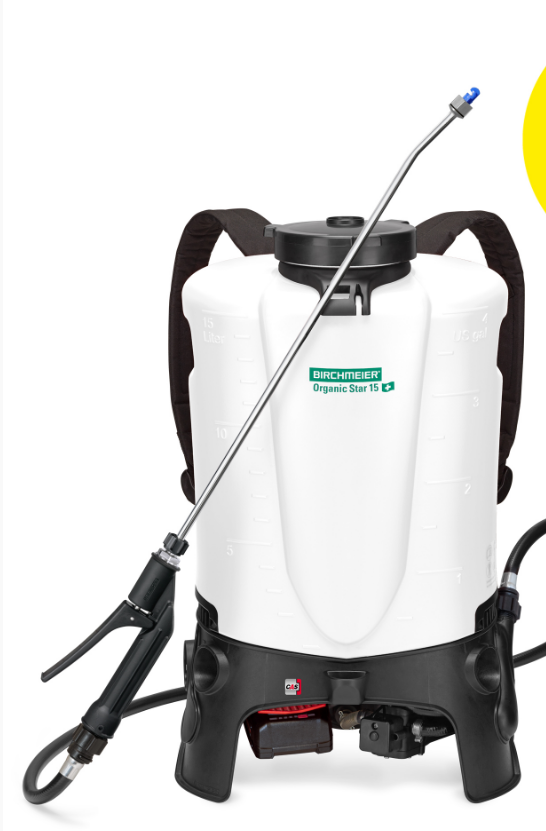 [12098101] ORGANIC STAR 15 ACCU CAS RUGSPROEIER