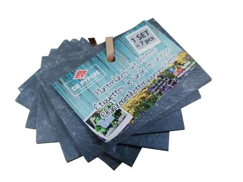 [339.001] PLANTENLABEL NATURE LEISTEEN - 7 STUKS