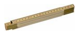 [829.01] PLOOIMETER HOUT MET METALEN INGEBOUWD SCHARNIER MET 2M PRO 90°