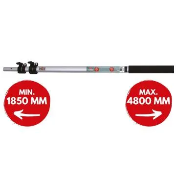 [506.680] TELESCOOPSTEEL SNOEI 1850-4800MM 2-DELIG