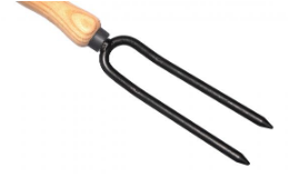 [DE3098] WIEDVORK 2 TANDS ESSEN HANDVAT 140MM