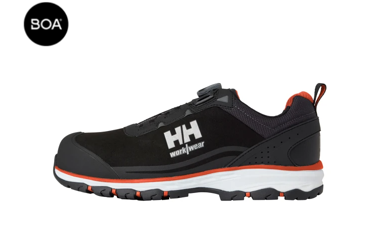 [78395_992-35] CHELSEA EVO 2 LOW BOA S3 992 BLACK/ORANGE (35)