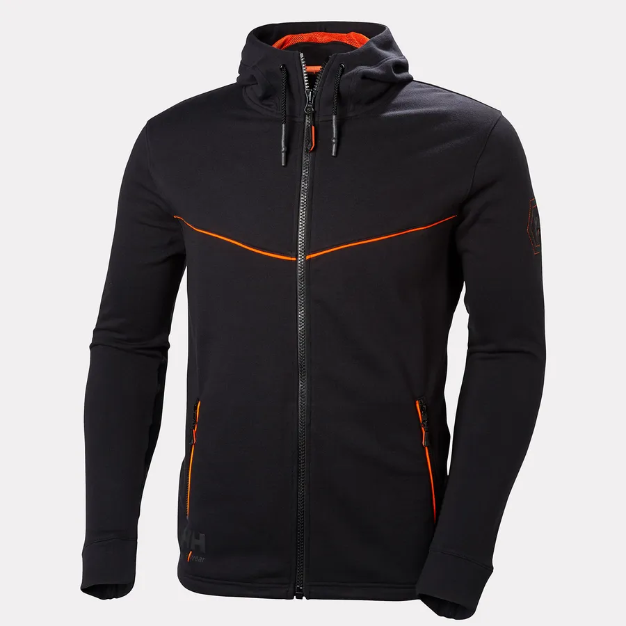 [79197_990-2XL] CHELSEA EVO ZIP HOODIE 990 BLACK (2XL)