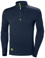 [75109_990-2XL] HH LIFA HALF ZIP 990 BLACK (2XL)