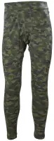 HH LIFA MERINO PANT 469 GREEN/EBONY
