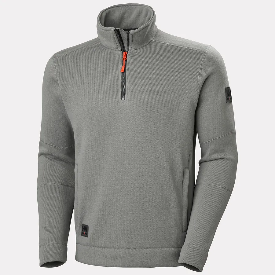 KENSINGTON HALFZIP KNIT FLEECE 930 MID GREY