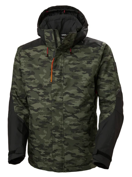 KENSINGTON INSULATED JACKET 299 DARK ORANGE/BLACK
