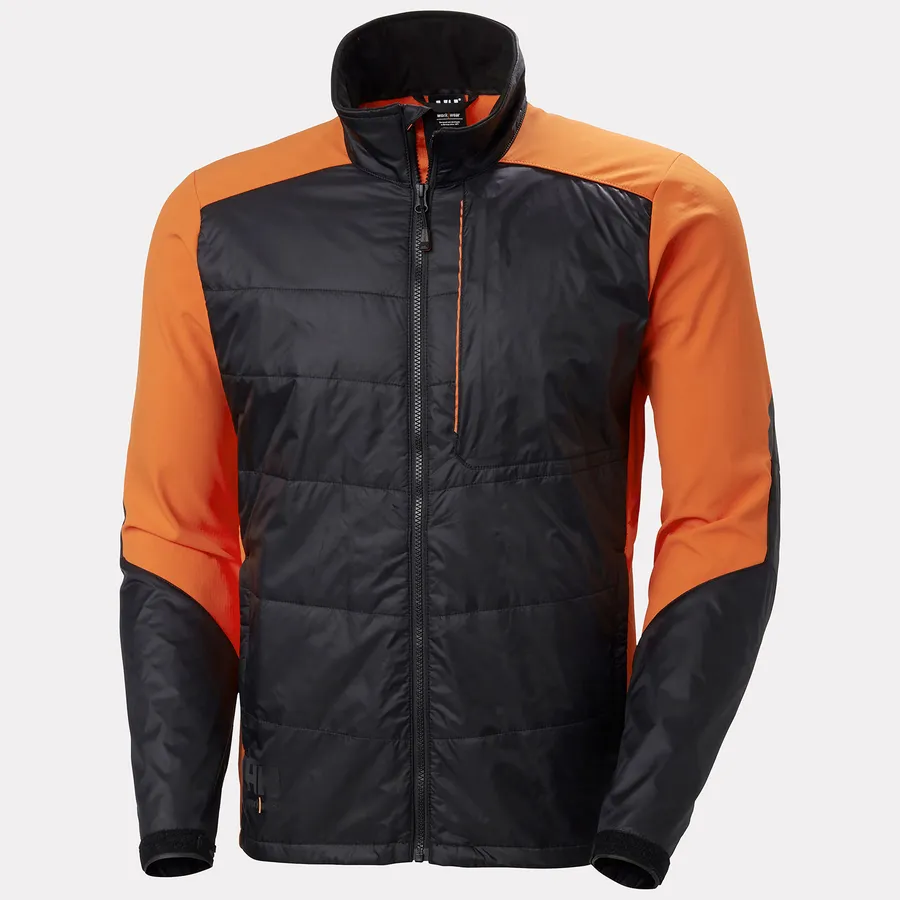 [73233_992-2XL] KENSINGTON INSULATED JACKET 992 BLACK/DARK ORANGE (2XL)