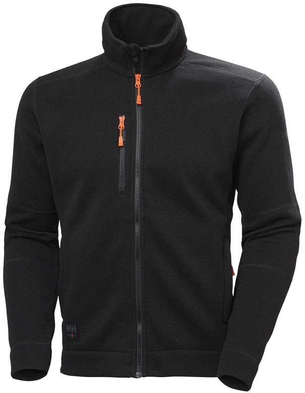 [72250_558-2XL] KENSINGTON KNIT FLEECE JACKET 558 STONE BLUE (2XL)