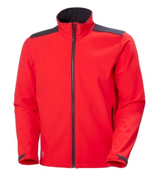 MANCHESTER 2.0 SOFTS JACKET 229 ALERT RED/EBONY