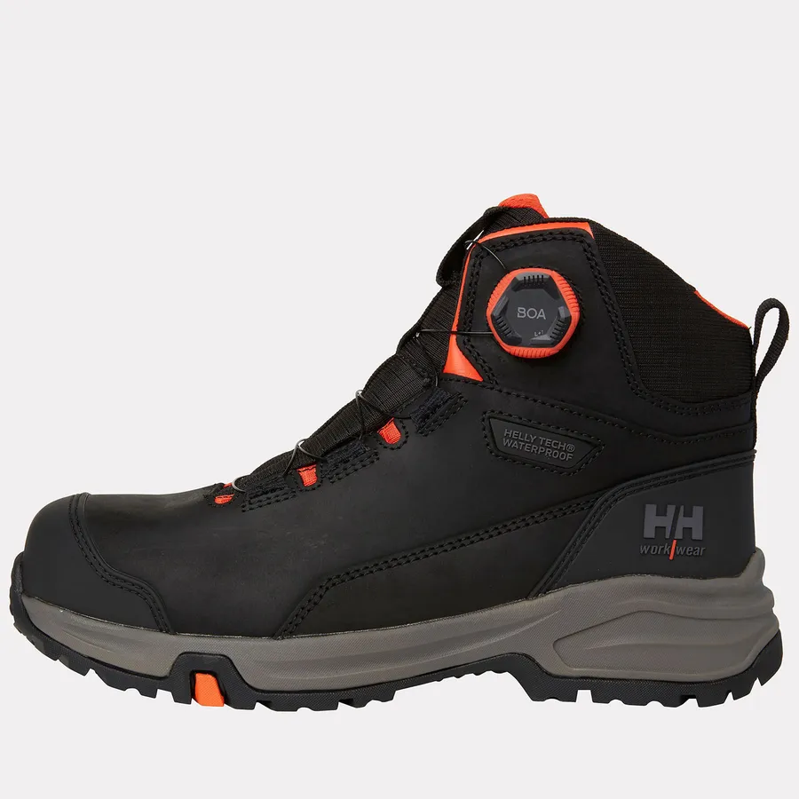 MANCHESTER LTR MID BOA S7L HT 999 BLACK/GREY