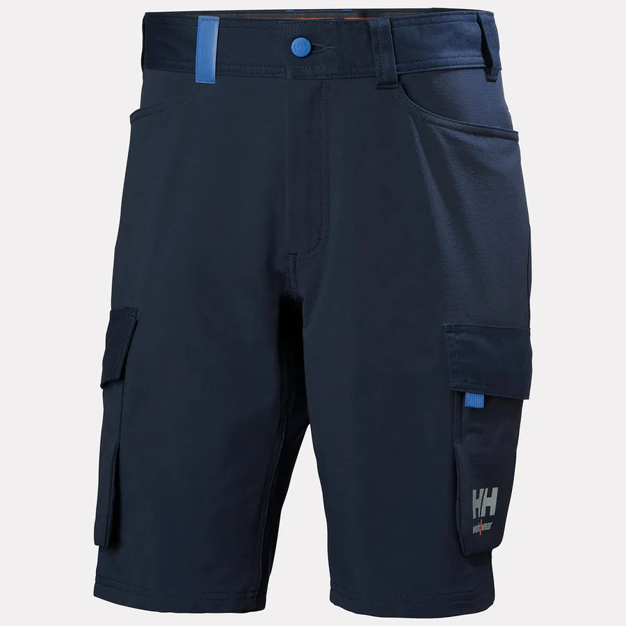 [77508_599-C44] OXFORD 4X CARGO SHORTS 599 NAVY/EBONY (C44)