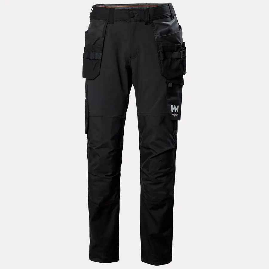 [77395_990-C48] OXFORD 4X CNCT PANT 990 BLACK (C48)