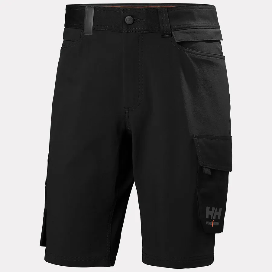 [77506_990-C48] OXFORD 4X CNCT SHORTS 990 BLACK (C48)