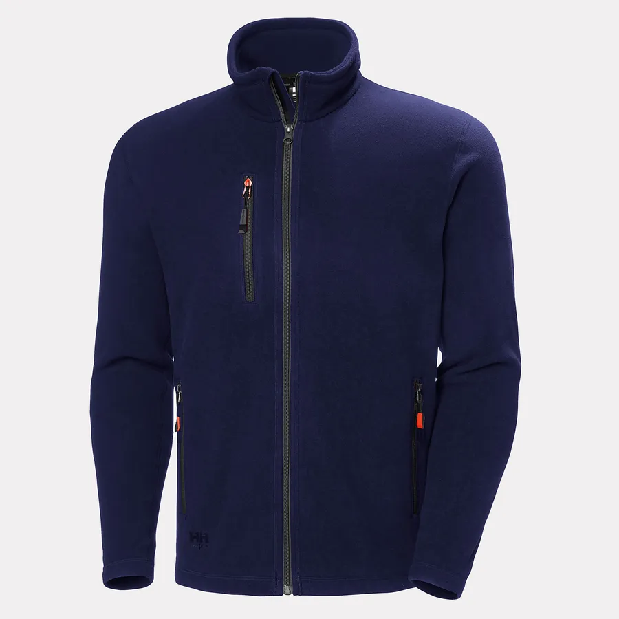 OXFORD FLEECE JACKET 590 NAVY