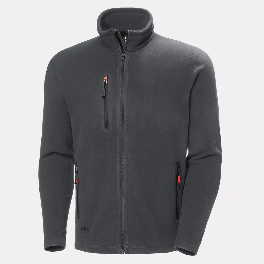 [72026_970-2XL] OXFORD FLEECE JACKET 970 DARK GREY (2XL)