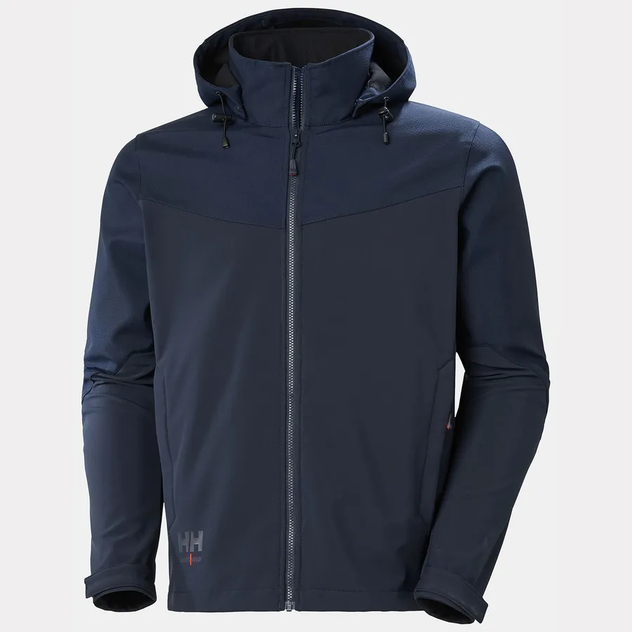 OXFORD H. SOFTS JACKET 590 NAVY