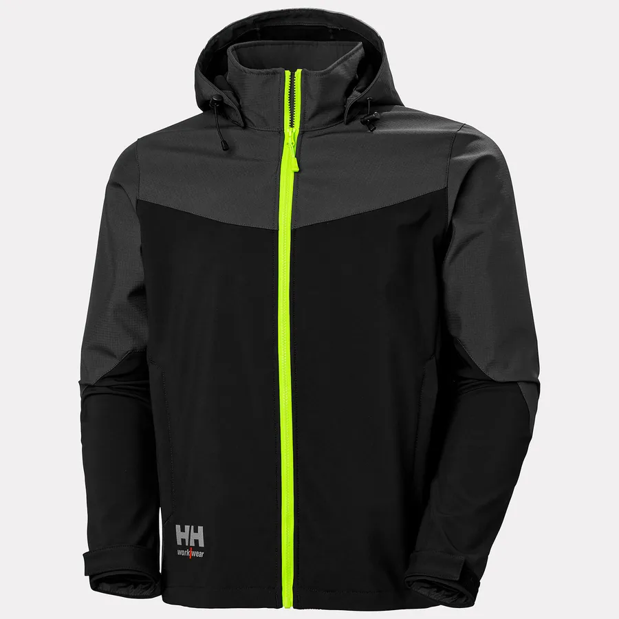 [74290_999-2XL] OXFORD H. SOFTS JACKET 999 BLACK/EBONY (2XL)
