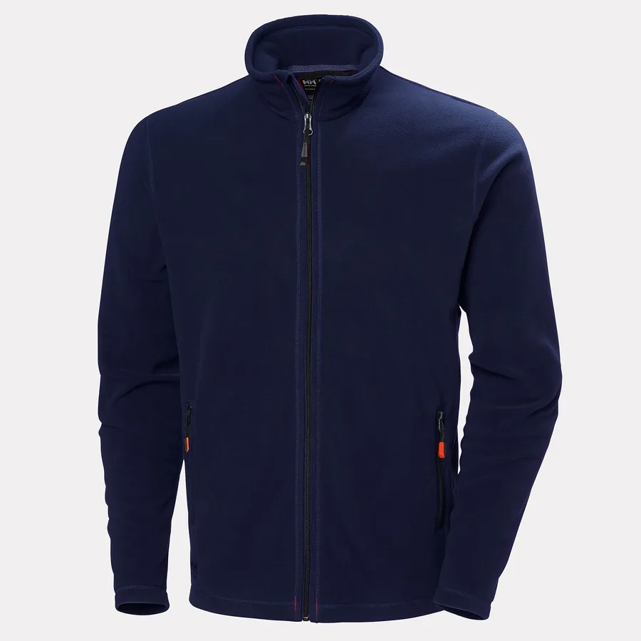 [72097_590-2XL] OXFORD LIGHT FLEECE JACKET 590 NAVY (2XL)