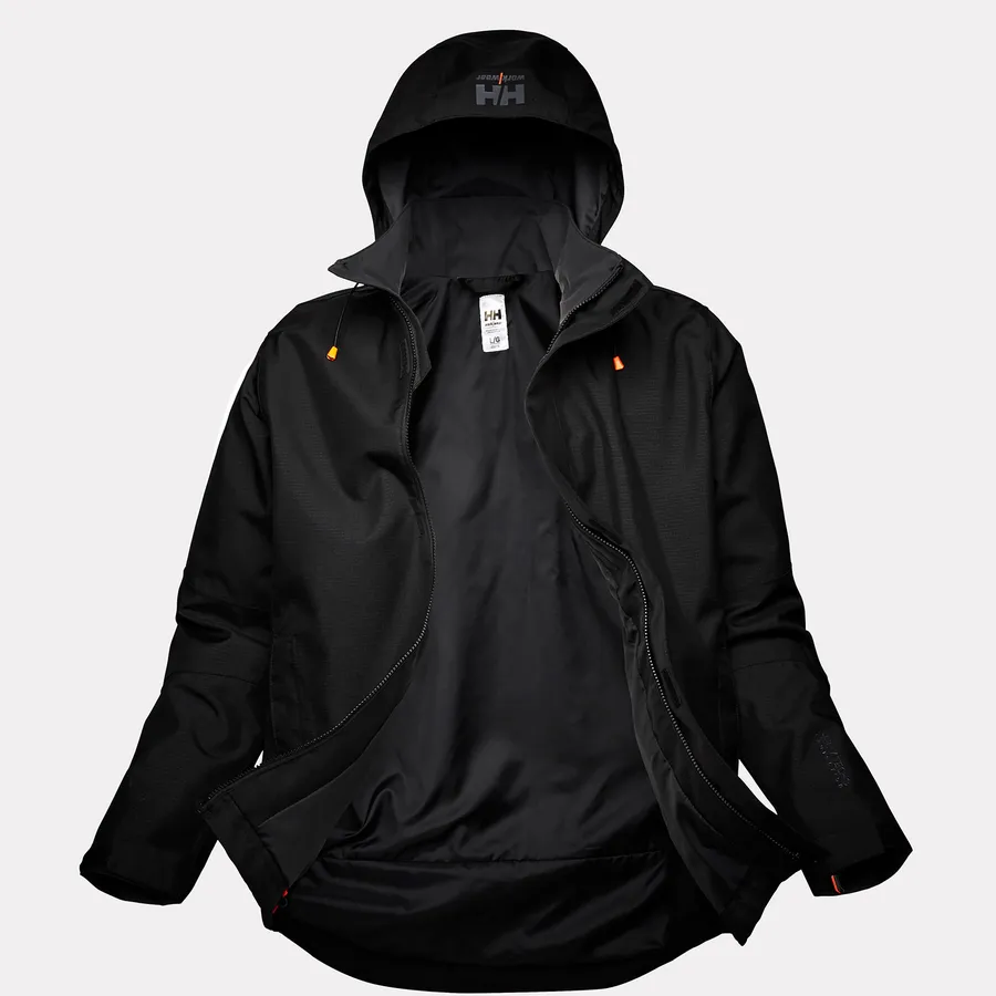 OXFORD SHELL JACKET 990 BLACK