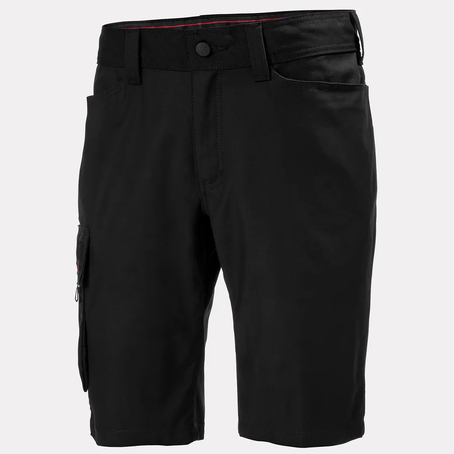 [77464_990-C50] OXFORD SHORTS 990 BLACK (C50)