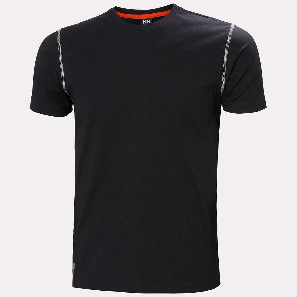 [79024_990-2XL] OXFORD T-SHIRT 990 BLACK (2XL)