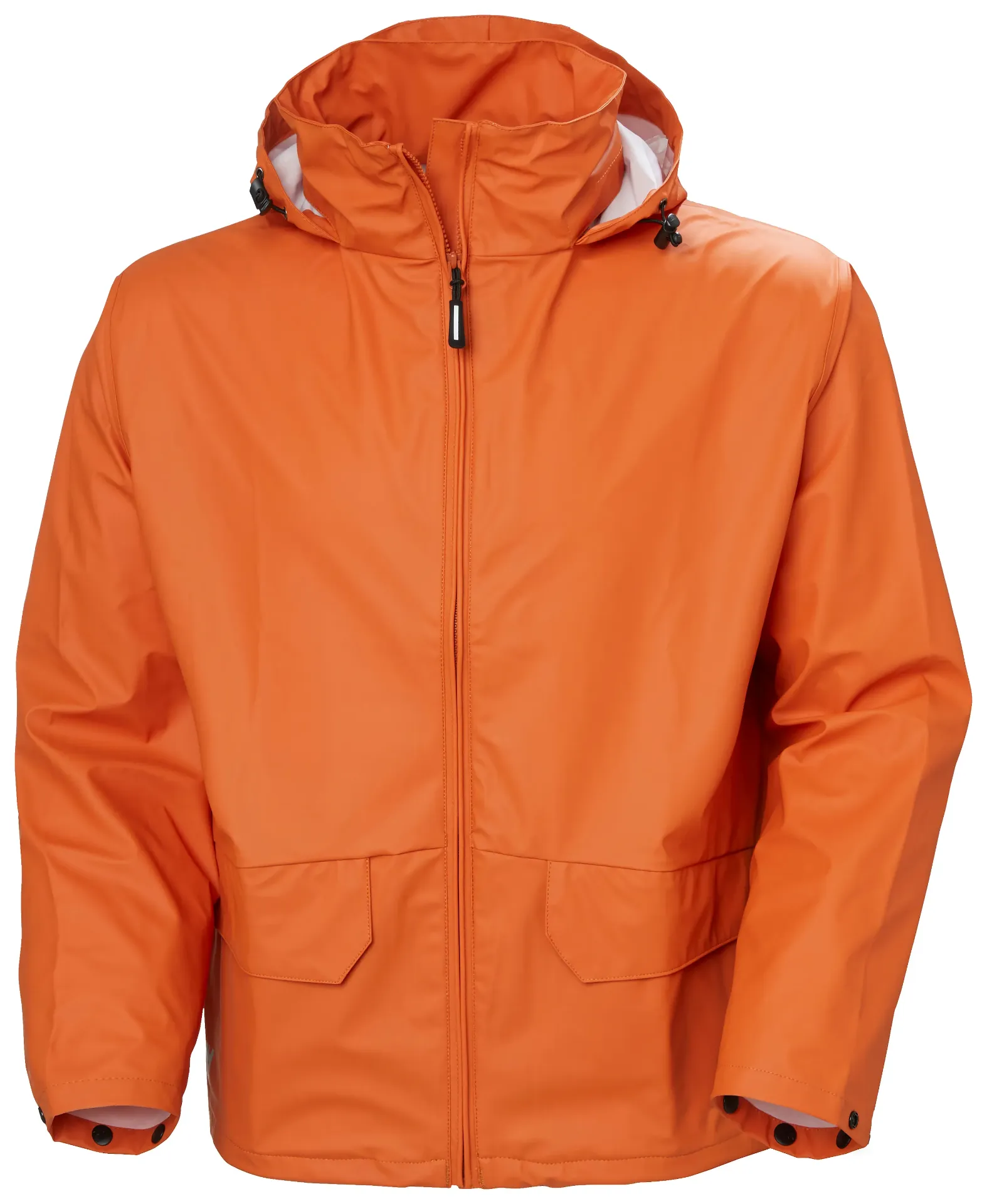 VOSS RAIN JACKET 290 DARK ORANGE