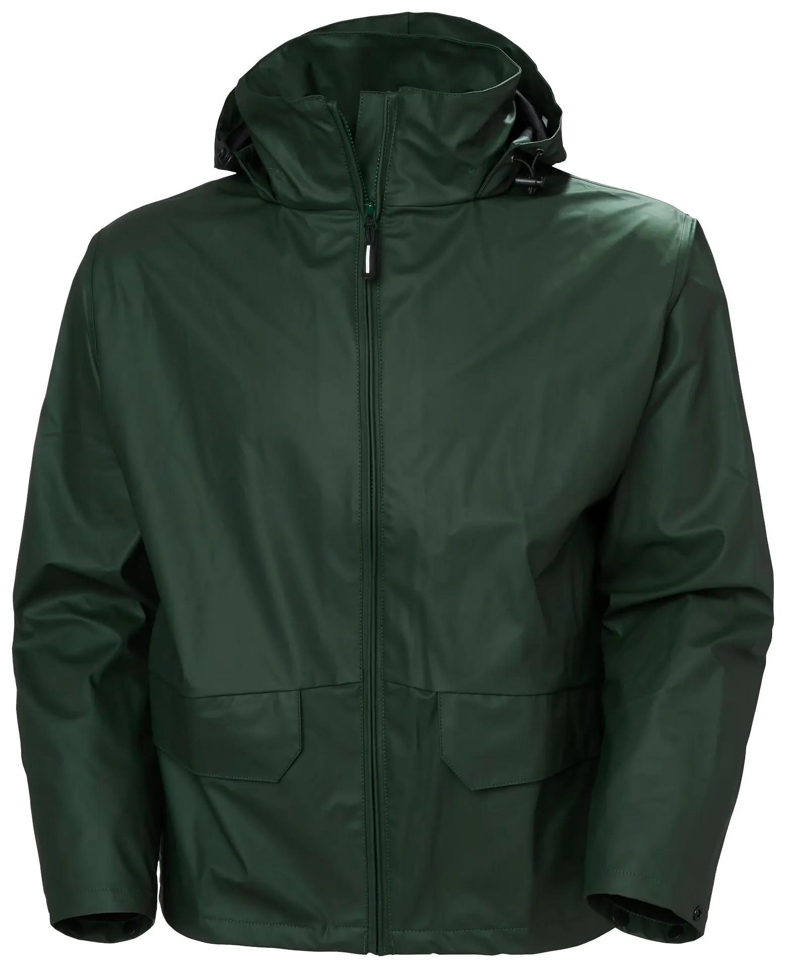 VOSS RAIN JACKET 490 DARK GREEN