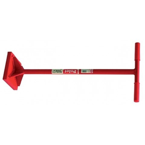 [027200] VIERKANTE GRONDDAMMER 180X180mm-12.5kg