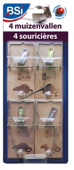 [64082] 4 HOUTEN MUIZENVALLEN