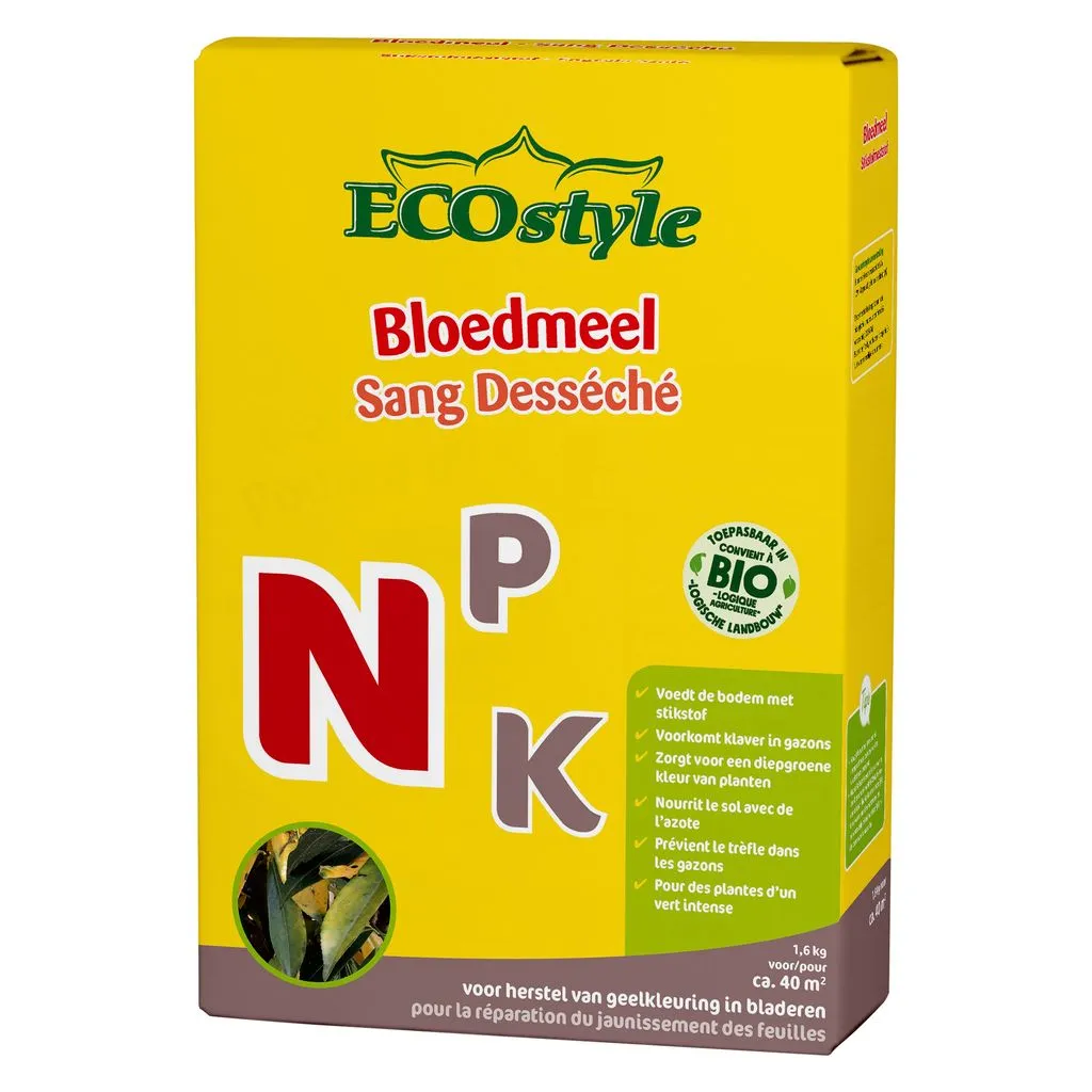 [1101007] ECOSTYLE BLOEDMEEL  - 1.6 KG