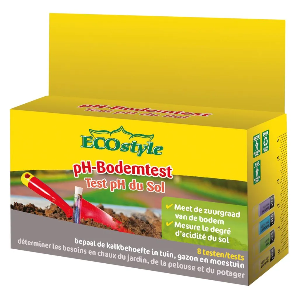 ECOSTYLE pH-BODEMTEST (8 ST)