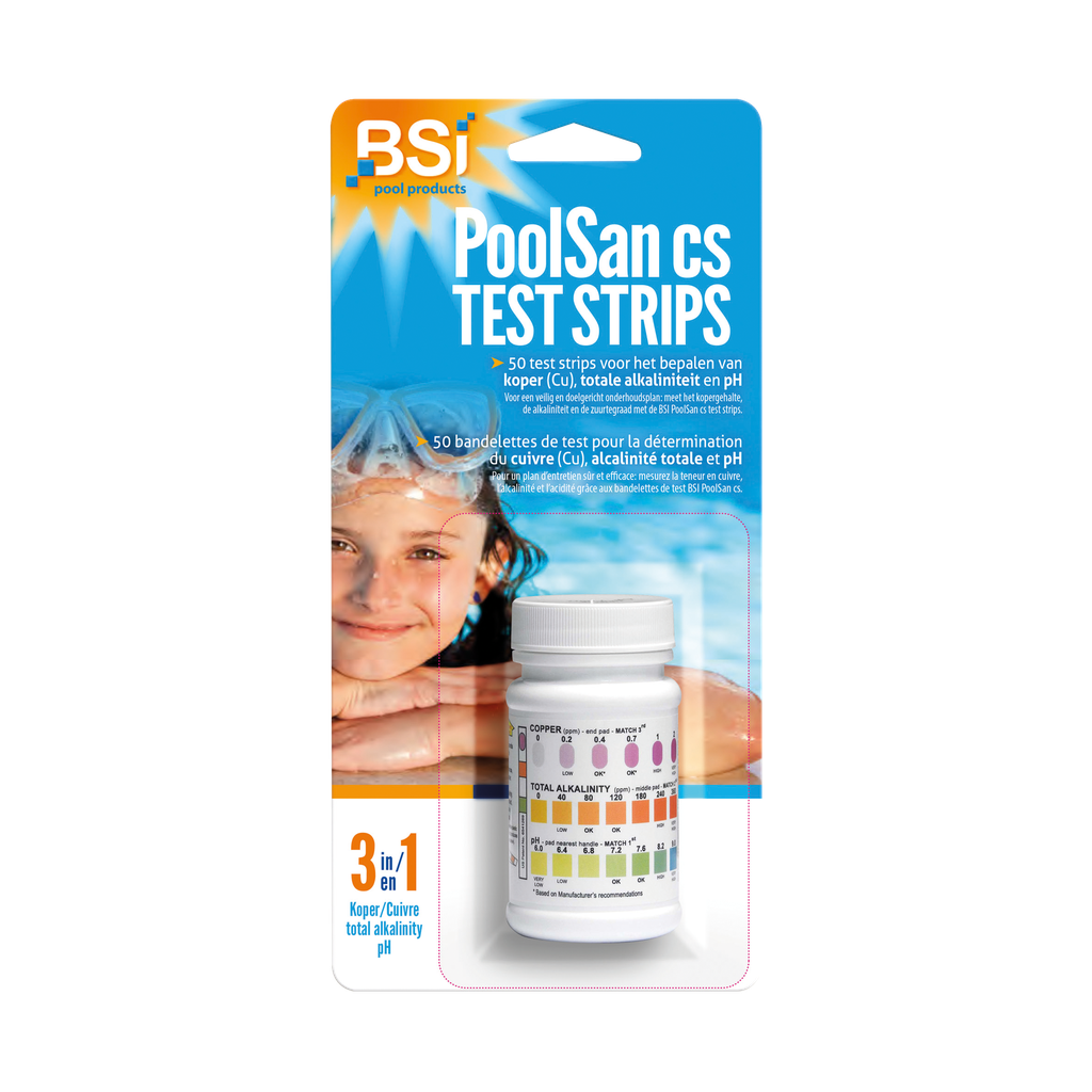 POOLSAN CS TEST STRIPS 50 ST