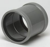 [PVCSTM/110] PVC STEEKMOF GRIJS BENOR 110MM SN8
