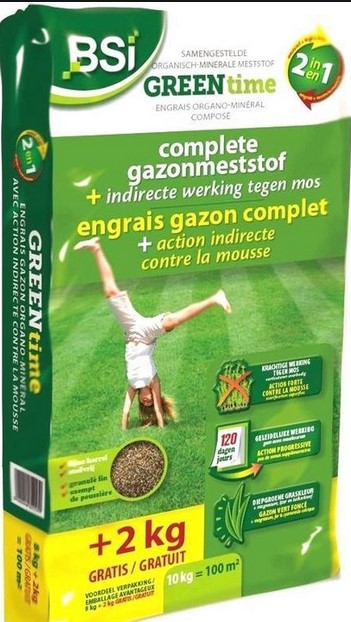 [20539] TOP GAZON GREEN TIME 2 IN 1 - 10 KG