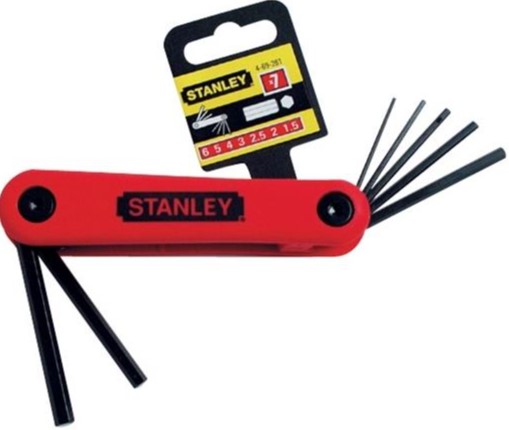 [4-69-261] 7-DELIGE STIFTSLEUTELSET1.5 -  6 MM