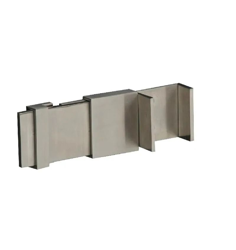 [1-2413-100] DEURSCHUIF. RVS 100 x 40 mm