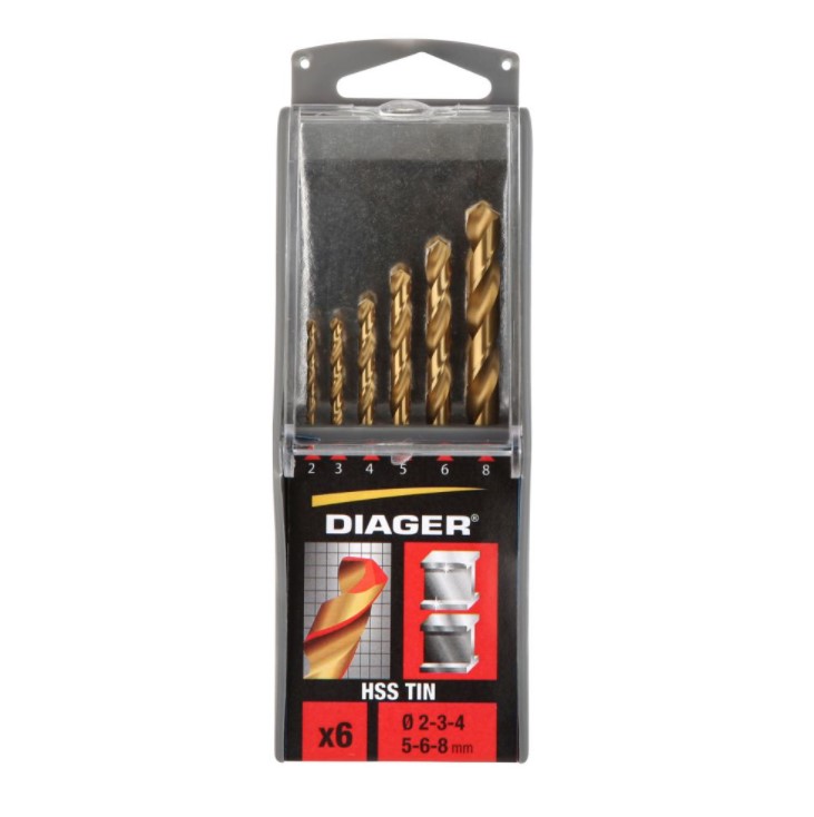 KOFFER 6 METAALBOREN 700 PRO2-8 MM