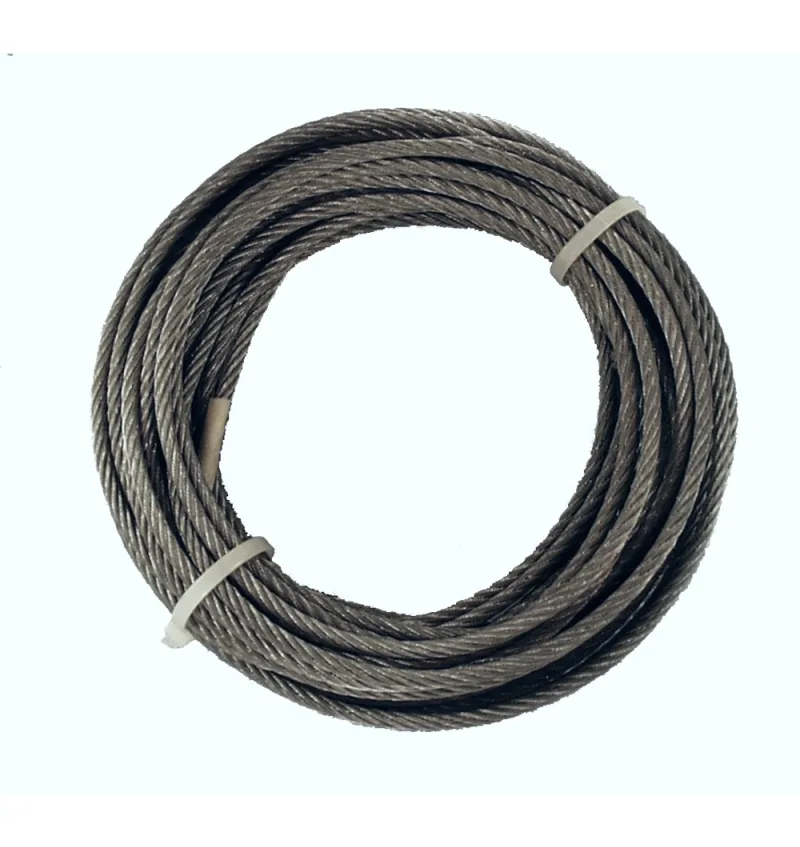 [1-3029-3] STALEN KABEL OP ROL  15 M 3 MM