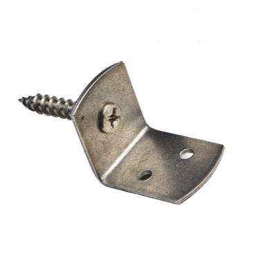 [1-0198-31] VLECHTSCHERMSTEUNEN. RVS8X40X35MM