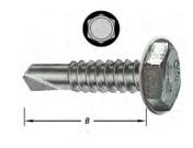 ZELFBOR.SCHROEVEN. ZESK..VERZ. 4.8x25mm - 200 ST