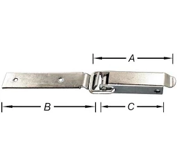 2 KISTSLUITINGEN VERZINKT