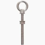 2 OOGBOUTEN. MET MOER. RVS