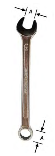 [0-13-033] RINGSTEEKSLEUTEL ANTISLIP (10 mm)